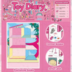 BibiDuck 4.0 3D scene sticker kit package and scale detail