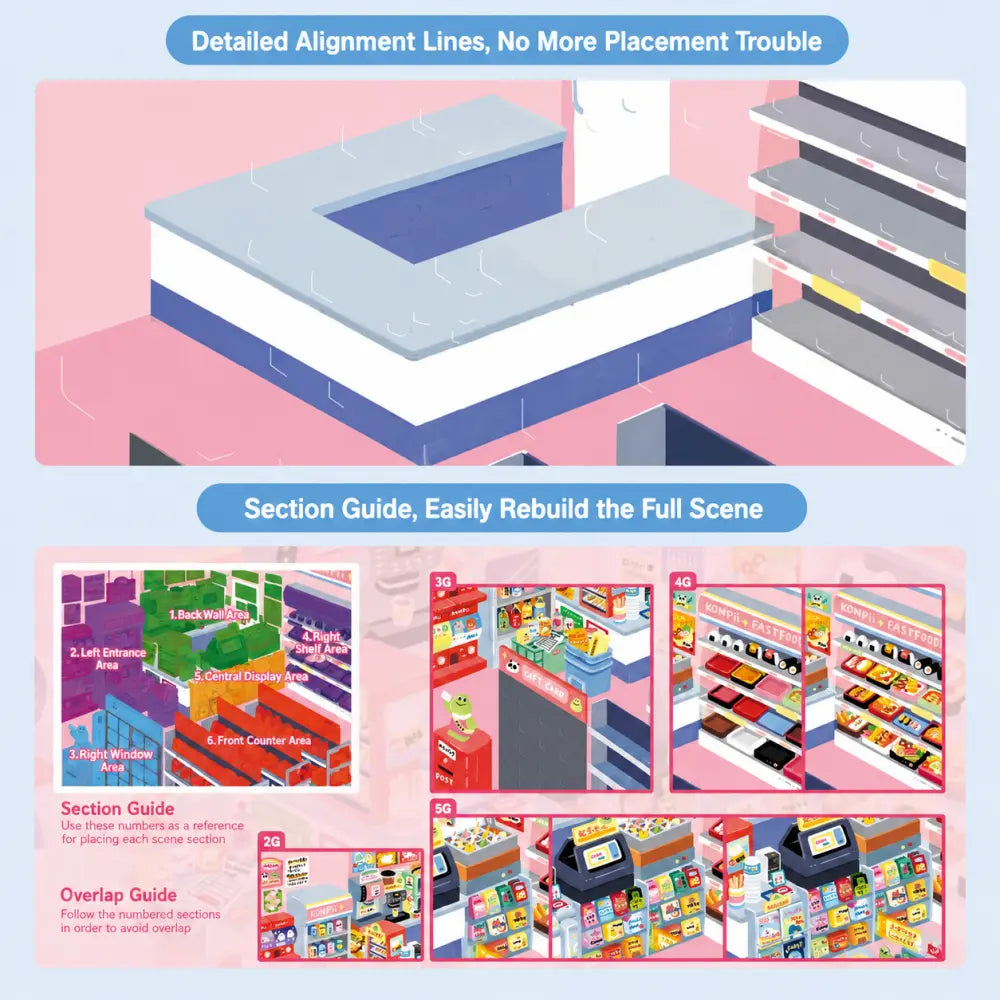 BibiDuck 5.0 3D scene sticker kit package and scale detail
