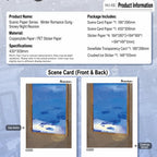 BibiDuck 6.0 finished 3D-look miniature scene sticker design