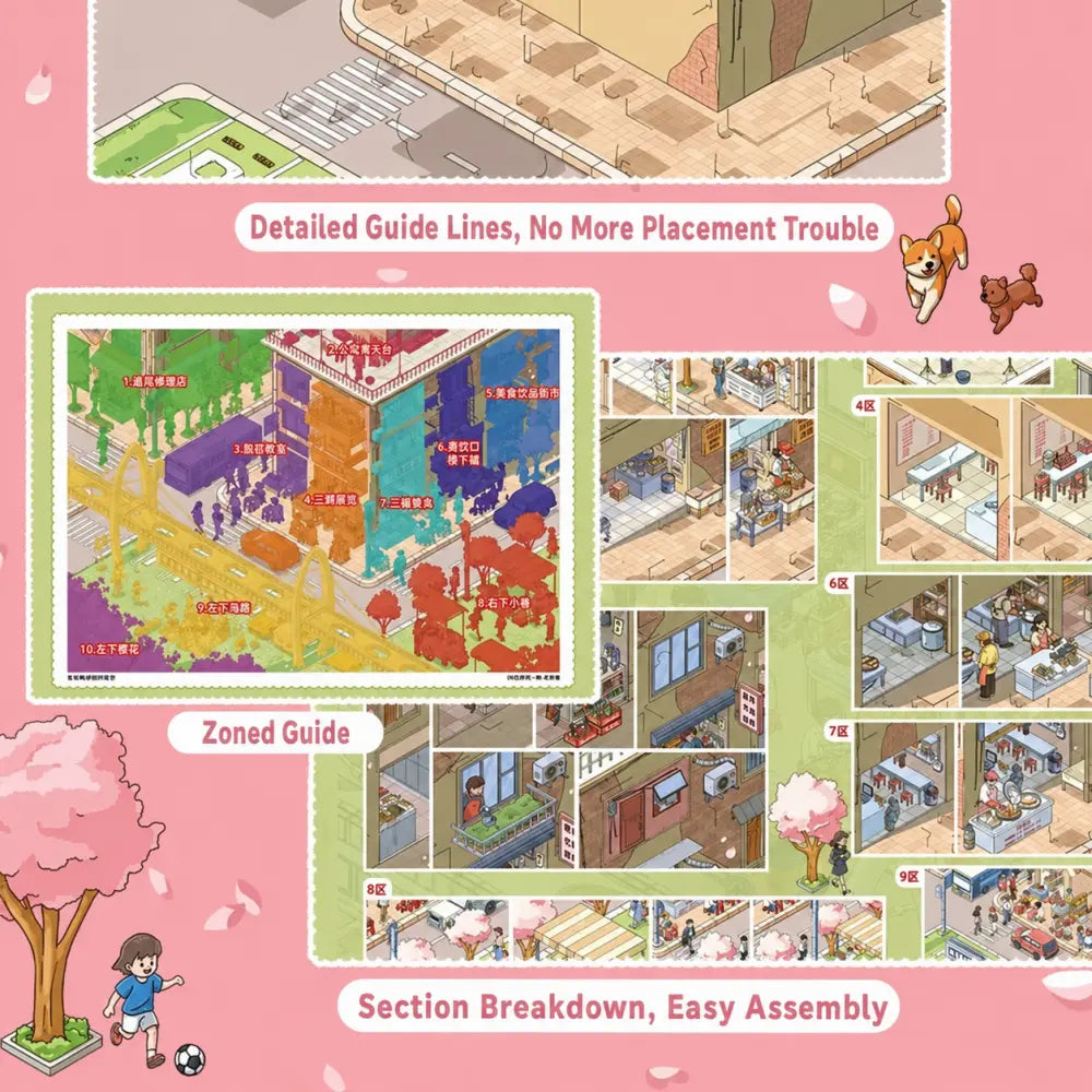 BibiDuck 7.0 sweet afternoon tea 3D-look miniature room scene sticker design