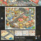 BibiDuck 7.0 coffee house 3D-look miniature room scene sticker design