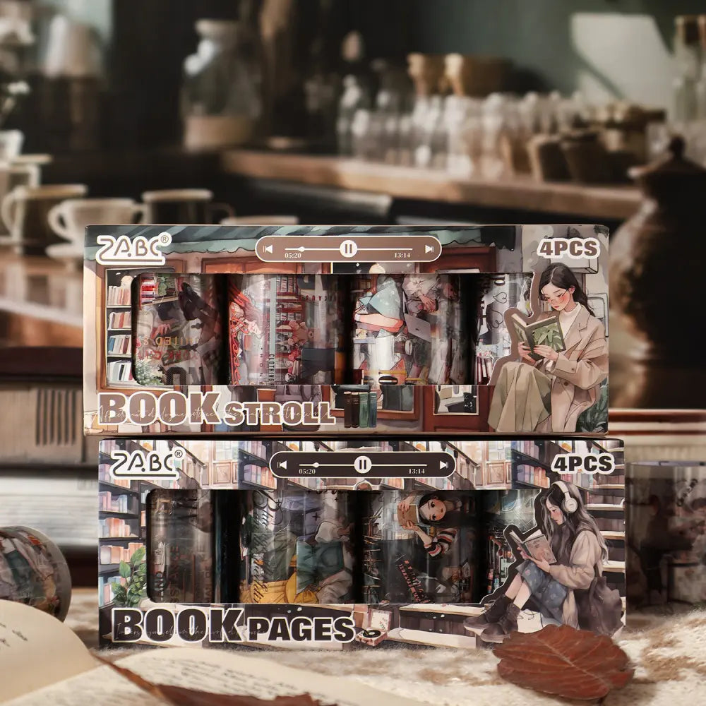 Book Stroll washi tape set main product image