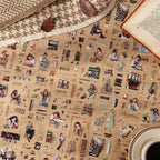 Book Stroll washi tape bookish detail