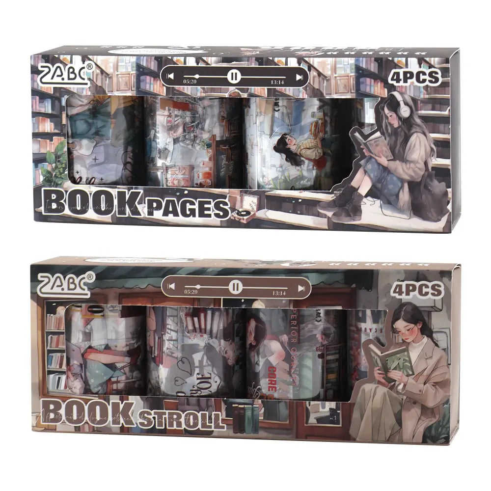 Book Stroll washi tape full set display