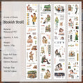 Book Stroll style 01 washi tape set