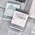 Breathing Space Journaling Sticker Set showing After the Rain and Lace Fantasy style options with lace-inspired decorative sticker sheets