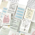 Clipboard Planner memo pad All 6 Styles set with mini clipboard-style note pages for planners and journals.