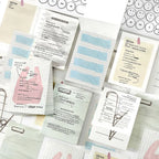 Clipboard Planner memo pad set with mini clipboard-style note pages for planners, journals, and desk lists.