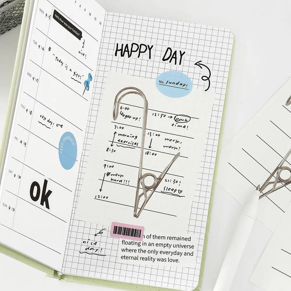 Clipboard Planner memo pad checklist detail with small list pages for tasks, reminders, and study planning.