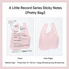 Pretty Bag Clipboard Planner memo pad style with pink bag artwork for journals and planners.
