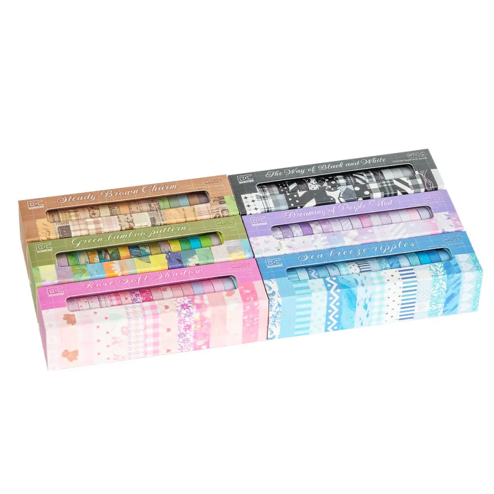 Color Mood washi tape full set display
