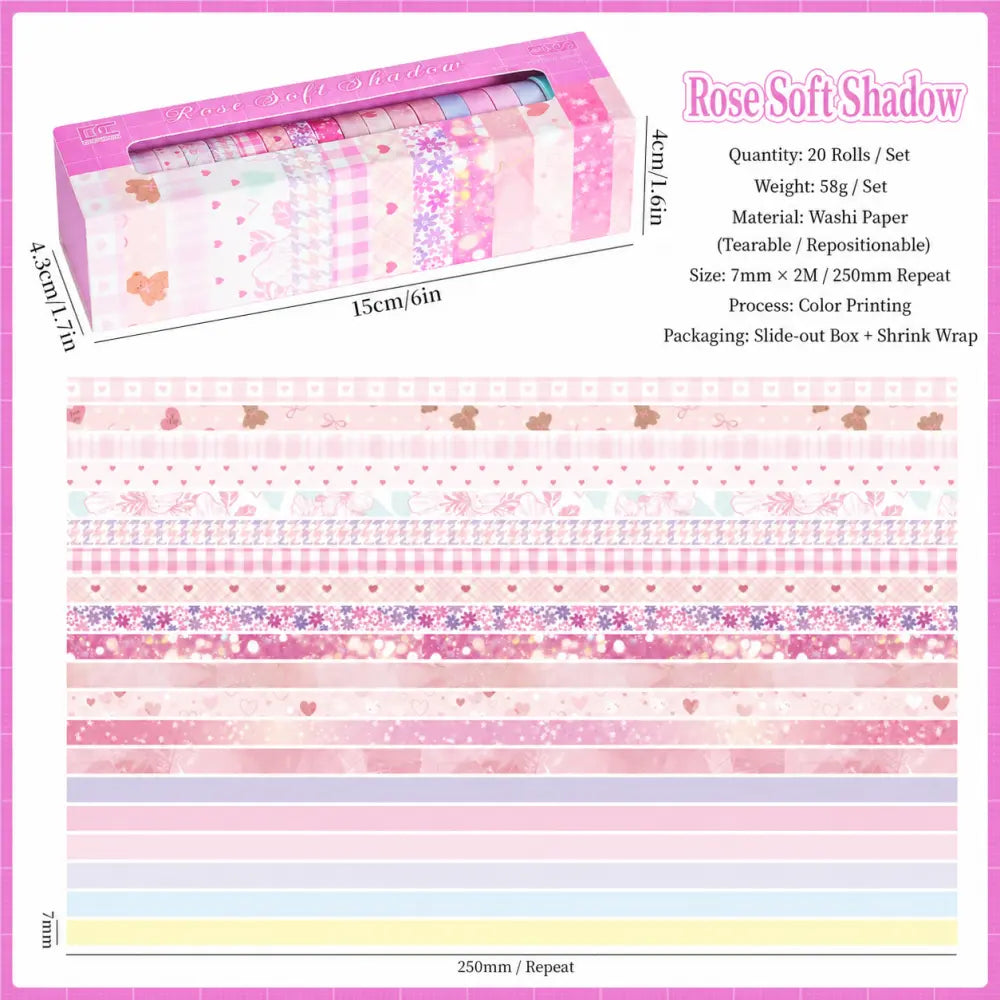 Color Mood style 02 washi tape set