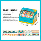 Colorful Patterns style 01 washi tape set
