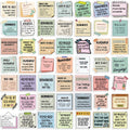 Daily Reminder Quotes sticky notes 50-piece quote set with assorted reminder labels for planners and journals.