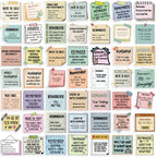 Daily Reminder Quotes sticky notes 50-piece quote set with assorted reminder labels for planners and journals.