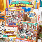 Desk Corner Collection Scene Sticker Book with two desk-themed styles and 200 plus elements