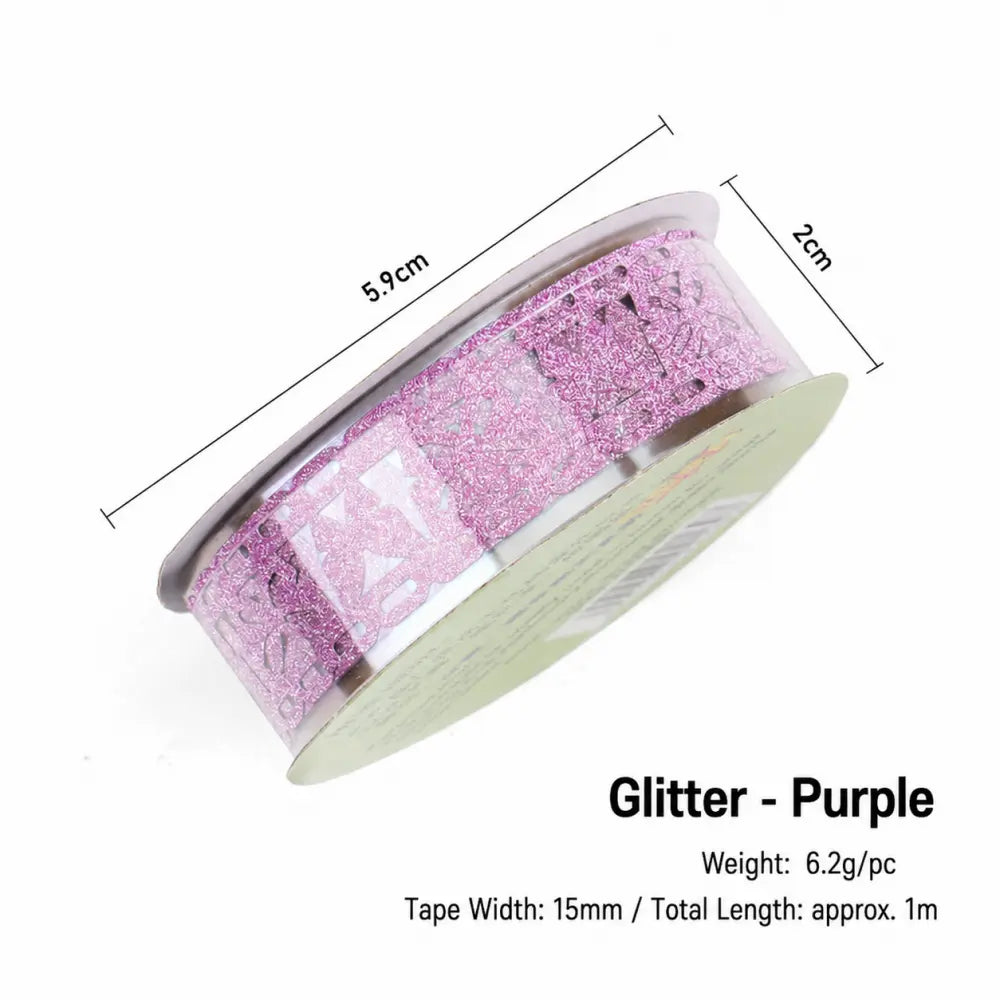 Embossed Lace Color style 04 washi tape roll
