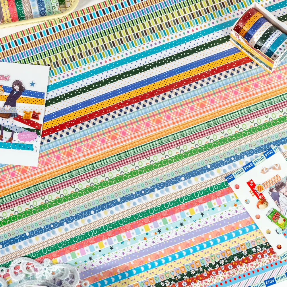 First Note washi tape decorative pattern detail