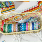 First Note washi tape packaging and tape display