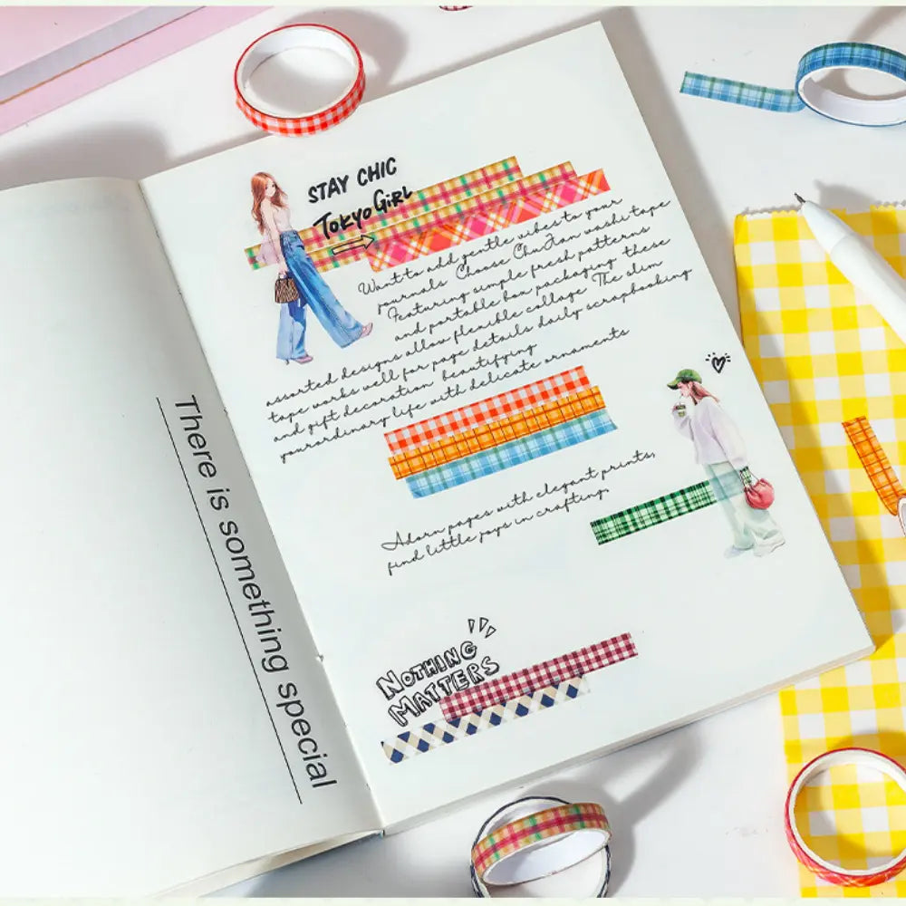 First Note washi tape creative stationery detail
