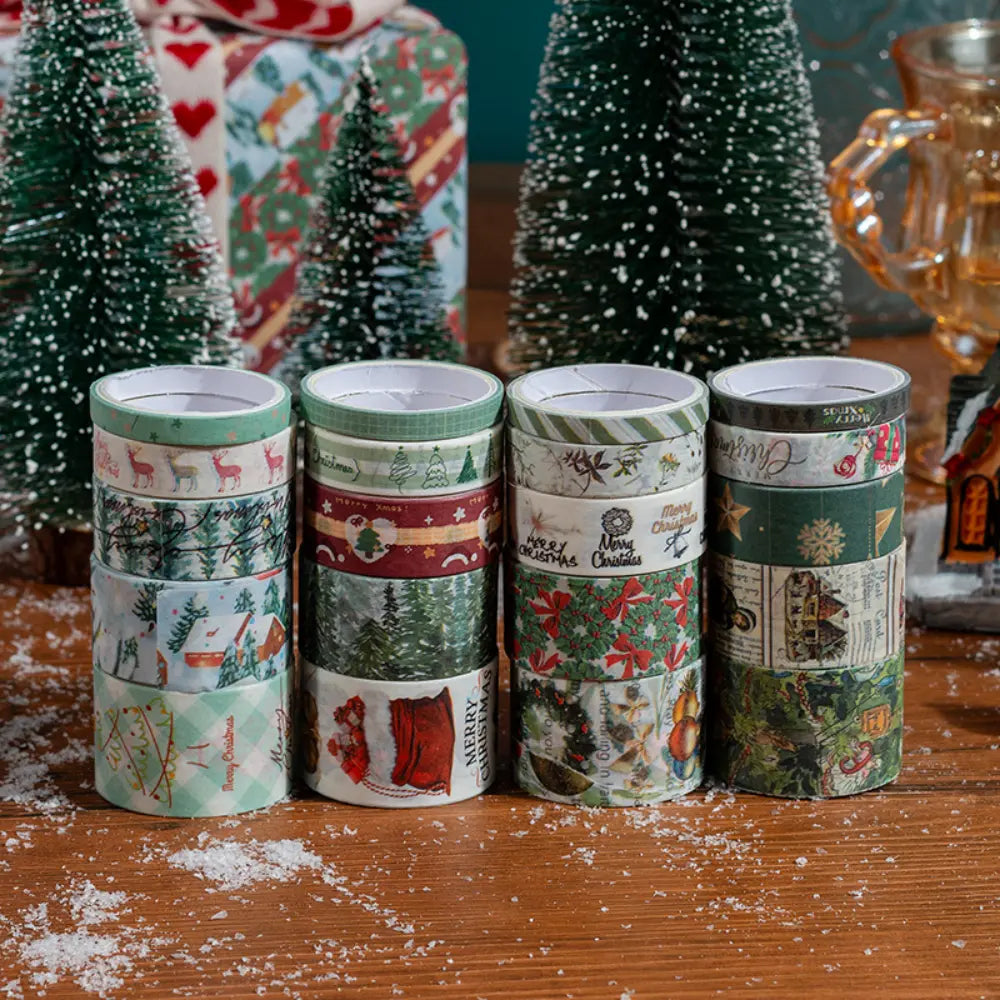 Four Seasons washi tape decorative theme detail