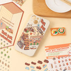 Hot Pot Restaurant sticker scene used as decoration on a phone case