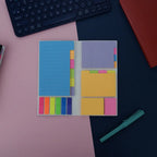 Index Tab Study memo pad set with slim tabbed note pages for study planners, journals, and labels.