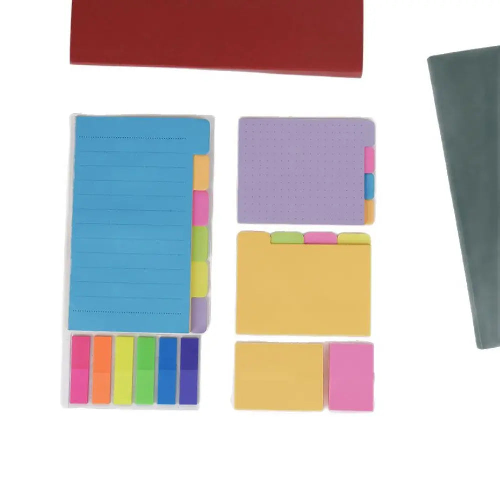 Index Tab Study memo pad in use as planner tabs and study page markers for organized journaling.