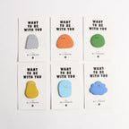 Little Blob Characters sticky notes in use as planner markers, scrapbook labels, and playful journal notes.