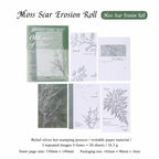 Moss Star Erosion Roll Moonlight Dream memo pad style with botanical night pages.