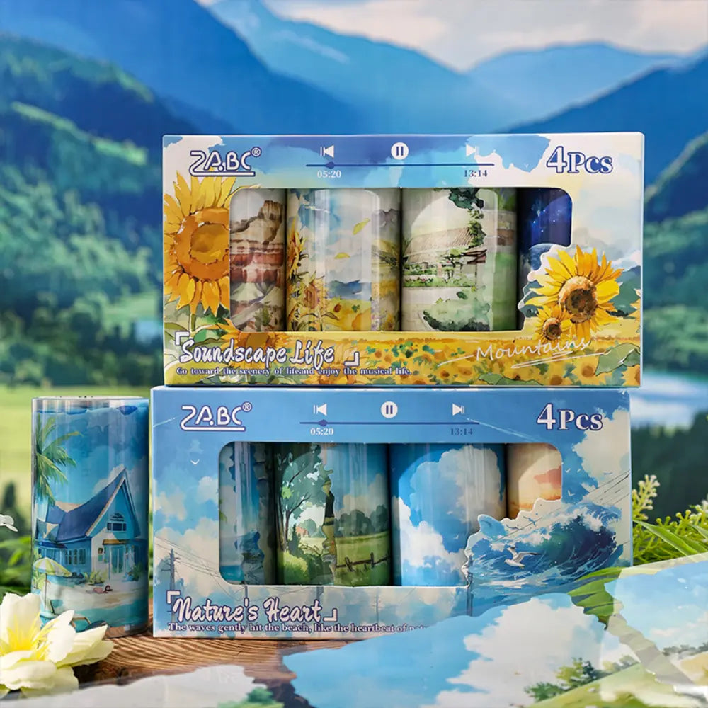Nature's Heart washi tape set main product image