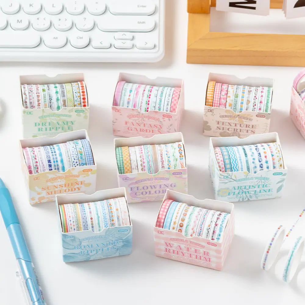 Pastel Dreamscape mini washi tape set main product image