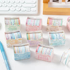 Pastel Dreamscape mini washi tape set main product image