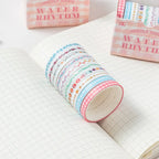Pastel Dreamscape mini washi tape decorative pattern detail