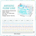 Pastel Dreamscape style 07 mini washi tape roll