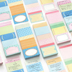 Planner Ticket memo pad assortment showing four ticket page designs for creative planning and journaling.
