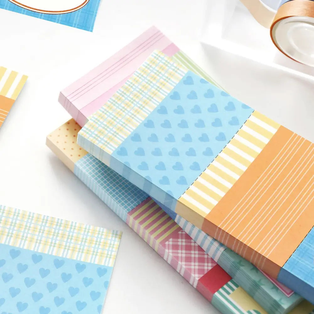 Planner Ticket memo pad page detail with decorative ticket layouts for journals and desk lists.