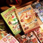 Retro Snack Shop Journaling Sticker Book Set