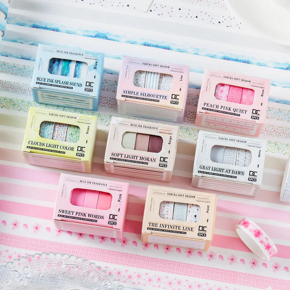 Sakura Ink Color Stories washi tape set main product image