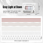 Sakura Ink Color Stories style 04 washi tape set