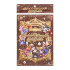 Packaged Secluded Wings of the Old Garden Journaling Sticker Set with floral and butterfly cover design