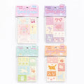 Secret Garden memo pad All 4 Styles set with Shining Island, Magic Candy Treat, and Amber Dream designs.