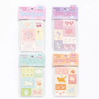 Secret Garden memo pad All 4 Styles set with Shining Island, Magic Candy Treat, and Amber Dream designs.