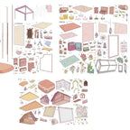 Skyisle Colorful City scene sticker kit package and scale detail