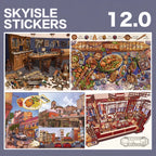 Skyisle Istanbul Journey scene sticker kit complete set overview