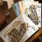 Skyisle Utopia Sketchbook city sketch 3D-look miniature scene sticker design