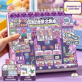 Telado 14.0 Mini Shop 3D Scene Sticker Book Upgraded Edition with die-cut glossy finish