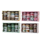 Vintage Botanical full set of washi tape styles