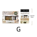Vintage Collage style 07 washi tape set