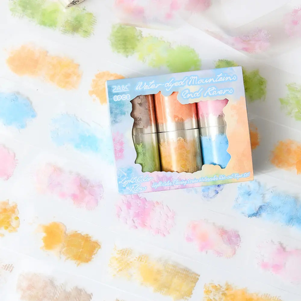 Water Ripples washi tape decorative edge detail